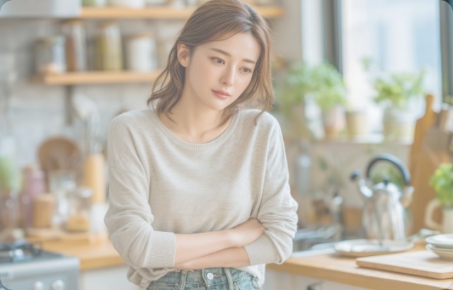 ネガティブな女性