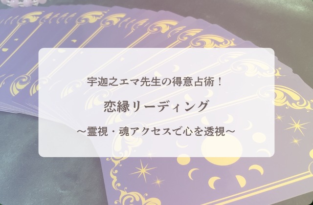 電話占いウィル,宇迦之エマ先生の得意占術